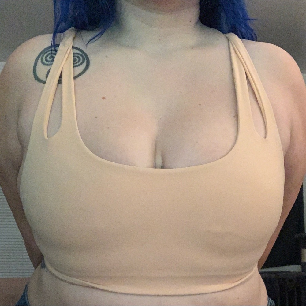 Athleta Peach Sports Bra